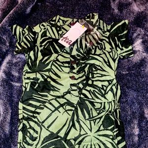 Tea Collection One Piece Tropical Hawaiian Palm Jumpsuit for Boys